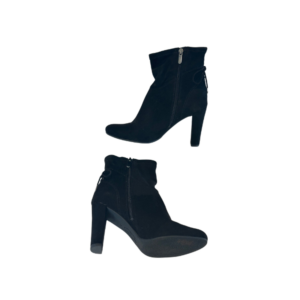 Circus Sam Edelman Janet Black Fabric Ankle Booties 8.5M - Picture 3 of 7